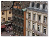 Straßburg, Blick vom Münster auf Kammerzellhaus ( https://de.wikipedia.org/wiki/Haus_Kammerzell)