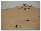 Auf der "Dune de Pilat", der größten Sanddüne Europas