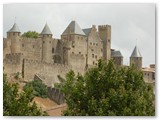 Carcassonne, Blick auf Cité de Carcassonn -  http://de.wikipedia.org/wiki/Carcassonne