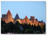 Carcassonne, Blick auf Cité de Carcassonn http://de.wikipedia.org/wiki/Carcassonne