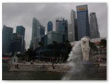 Singapur - Skyline / Merlion Park